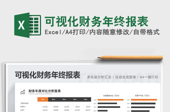 2021年可視化財務年終報表