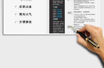 2021年簡約1-3年電商運營求職簡歷