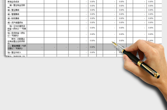 2021年利潤(rùn)表分析表
