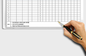 2021年采購價格歷史記錄表