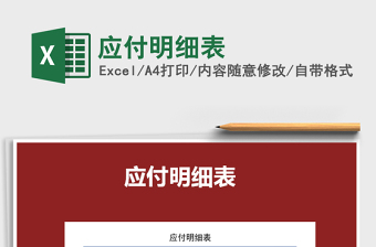 2021年應(yīng)付明細(xì)表