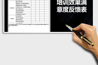 2021年培訓(xùn)效果反饋表