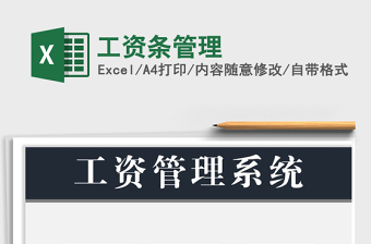 2021年工資條管理