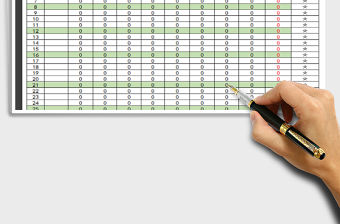 2021年學生成績單統計表