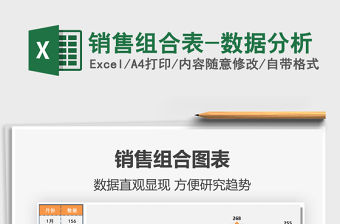 2021年銷售組合表-數據分析