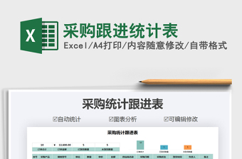 2021年采購跟進統(tǒng)計表