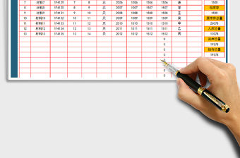 2022年進銷存出入庫明細表