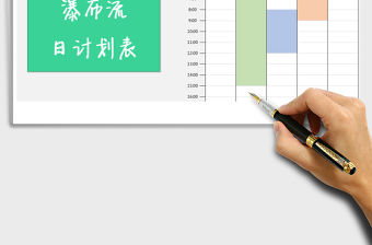 2021年瀑布流每日計劃表