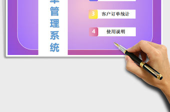 2021年銷售訂單管理系統