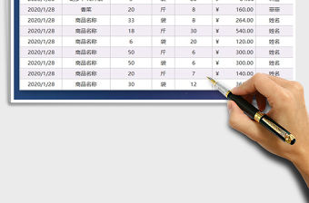 2021年進貨統計費用明細表