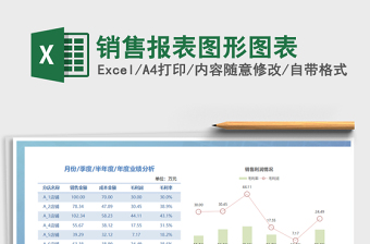 2021年销售报表图形图表