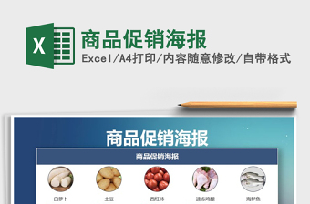 2021年商品促銷海報