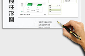 2021年銷售部可視化柱形圖（帶切片器）