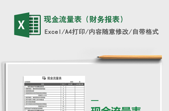 2021年現(xiàn)金流量表（財務報表）
