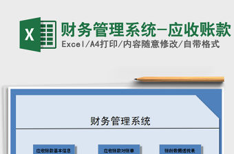 2021年財務(wù)管理系統(tǒng)-應(yīng)收賬款