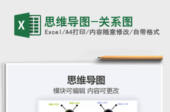 2021年思維導(dǎo)圖-關(guān)系圖