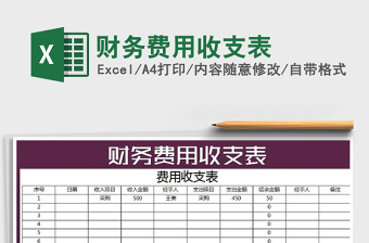 2021年財(cái)務(wù)費(fèi)用收支表