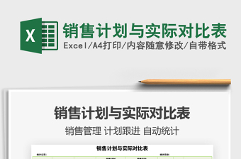 2021年銷售計(jì)劃與實(shí)際對(duì)比表