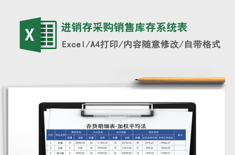 2021年進(jìn)銷存采購(gòu)銷售庫(kù)存系統(tǒng)表
