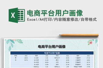 2021年電商平臺用戶畫像