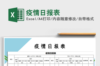 2021年疫情日报表