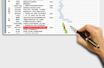 2021年工程营销策划工作计划表