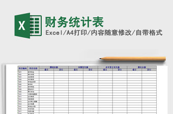 2021年財務統計表