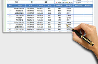 2021年工作進度表（計劃表）