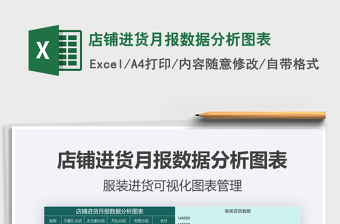 2021年店鋪進貨月報數(shù)據(jù)分析圖表