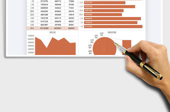 2021年財務報表營收利潤納稅報告免費下載