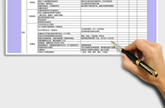 2021年電商大促行動項目表