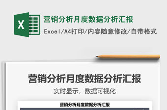 2021年?duì)I銷(xiāo)分析月度數(shù)據(jù)分析匯報(bào)