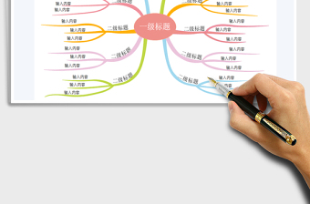 2021年思維導(dǎo)圖可編輯