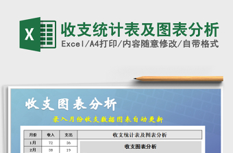 2021年收支統(tǒng)計(jì)表及圖表分析