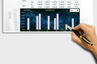 2021年财务账户收支动态明细查询表