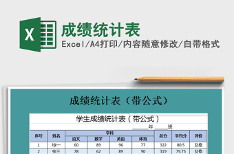 2021年成績統(tǒng)計(jì)表