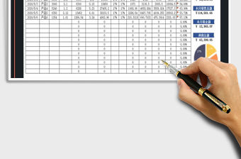 2021年產(chǎn)品利潤報(bào)表