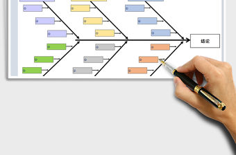 2021年魚骨圖模板