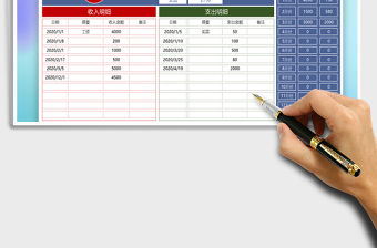 2021年收入支出表（自動統(tǒng)計(jì)）