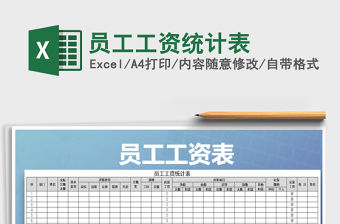 2021年員工工資統(tǒng)計表