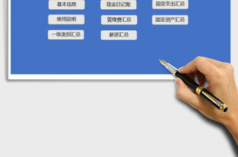 2021年財務記賬管理系統（自動統計匯總）