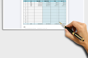 2021年全年獎金個(gè)稅計(jì)算稅后計(jì)算表免費(fèi)下載