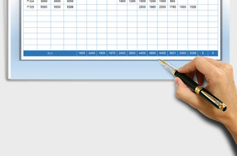 2021年周生產計劃