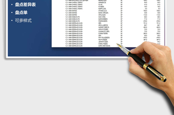 2021年盤(pán)點(diǎn)差異表（盤(pán)盈虧表）