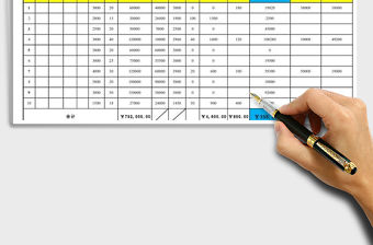 2021年采購付款匯總表