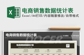 2021年電商銷售數(shù)據(jù)統(tǒng)計表