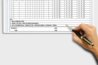 2021年商品加工生产订单