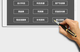 2021年財務(wù)管理系統(tǒng)-會計出納全套表