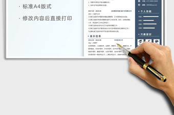 2021年醫(yī)護(hù)行業(yè)簡(jiǎn)歷