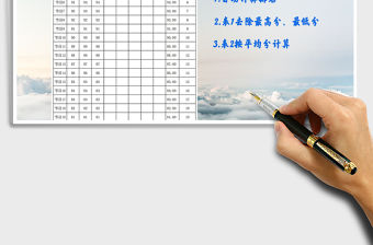 2021年比賽評(píng)分匯總表